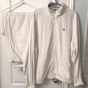 Vintage velour adidas tracksuit